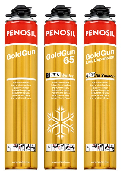 Профессиональная монтажная пена PENOSIL летняя